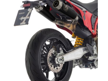 7198PRN Arrow  Pro-Race dual Slip-on Exhaust, NICHROM  DARK  for Ducati Hypermotard 698 Mono 2024 (Copy) Supply