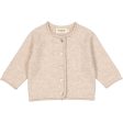 MarMar Sand Melange Cashmere Tamla Knit Cardigan Discount