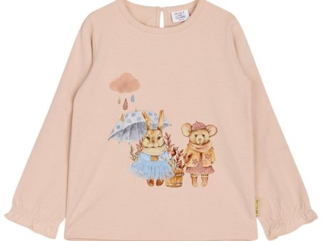 Hust & Claire Baby Peach Dust Ammy Blouse Supply