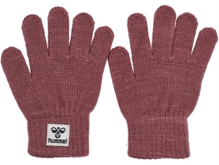 Hummel Gloves Kvint Rose Brown Hot on Sale