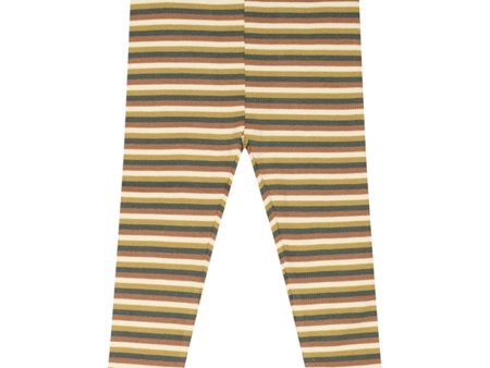 Petit Piao® Multi stripe Leggings Modal Multi Striped Hot on Sale