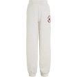 Tommy Hilfiger Crest Varsity Sweatpants New Light Grey Heather Online Hot Sale