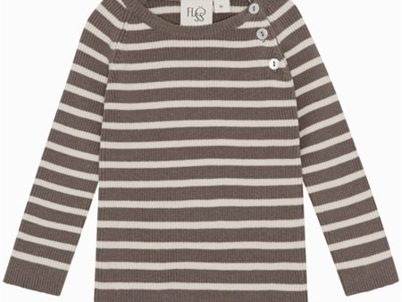 Flöss Flye Knitted sweater Mocca Online Hot Sale