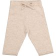 MarMar Sand Melange Cashmere Powy Knit Pants Supply