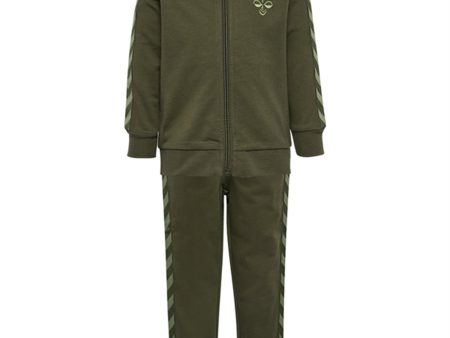 Hummel Olive Night Bille Tracksuit Sale