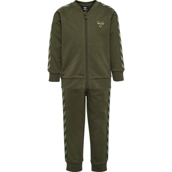 Hummel Olive Night Bille Tracksuit Sale