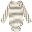 Petit Piao® Balsam Green Off White Body Modal Striped Supply