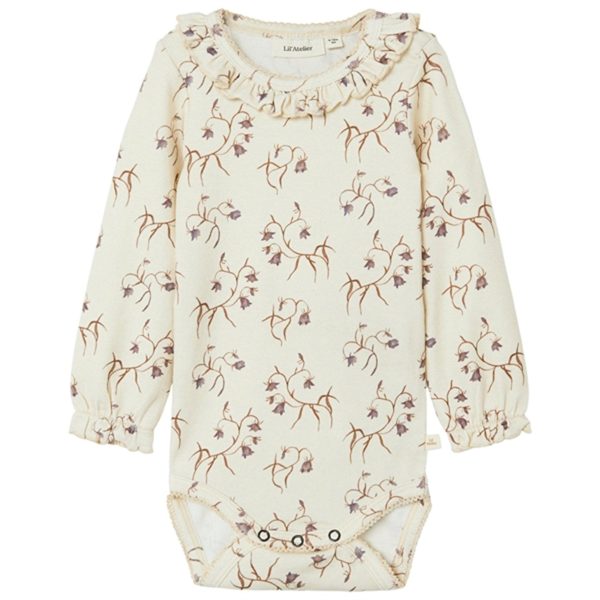 Lil Atelier Turtledove Flower Gaya Slim Body Noos Online now