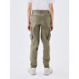 Name it Deep Lichen Green Ryan Cargo Twill Pants Noos on Sale