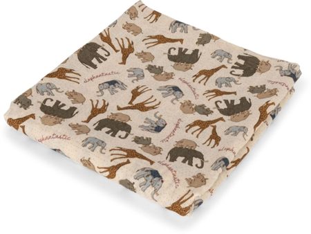 Konges Sløjd Elephantastic Stort Swaddle Cheap