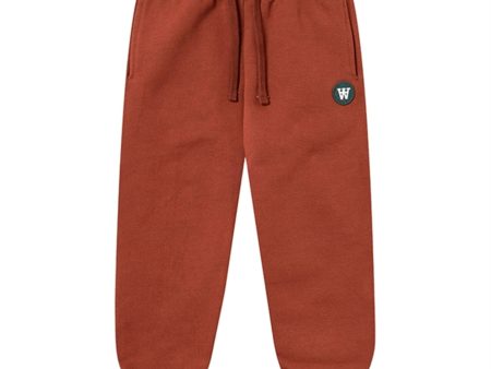 Wood Wood Autumn Red Ran Sweatpants GOTS Online Sale