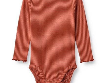 Wheat Paprika Stripe Body Rie Hot on Sale