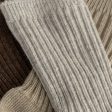 Konges Sløjd Soft Grey Ment Brown 3-Pack Rib Socks Fashion