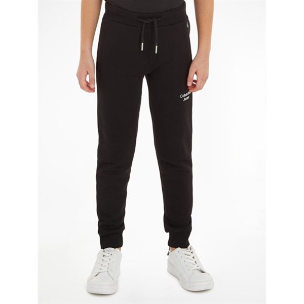 Calvin Klein Ckj Stack Logo Sweatpants Ck Black For Sale