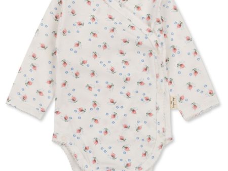 Konges Sløjd Brise Dé Été White Basic Newborn Body on Sale