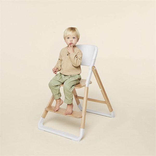 Ergobaby Evolve Chair Natural Wood White For Discount