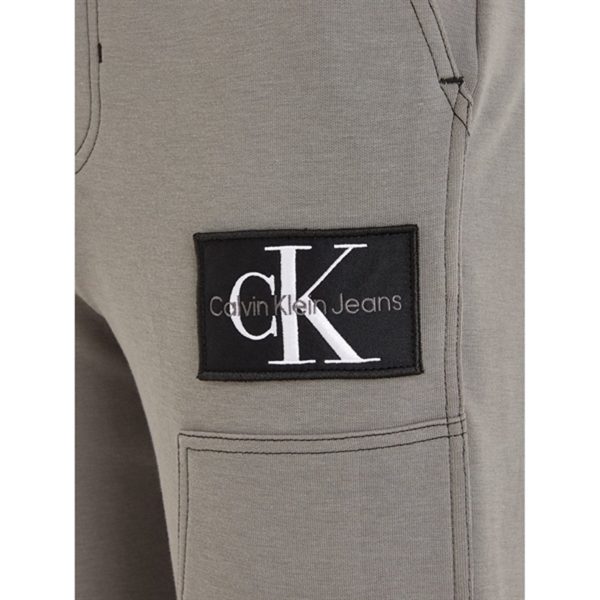 Calvin Klein Silk Spacer Workwear Sweatpants Brushed Nickel Online Sale