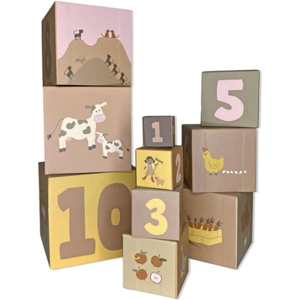 Smallstuff Stacking Boxes 1-10 Farm And Dolls Online Sale