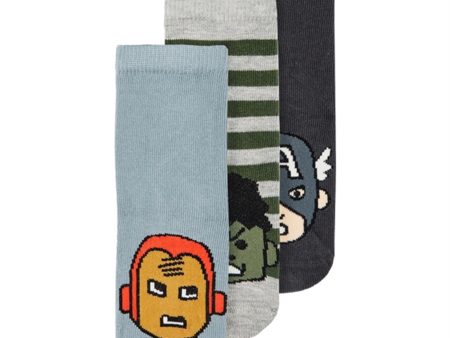 Name it India Ink Anty Avengers Socks 3-pack Online Hot Sale