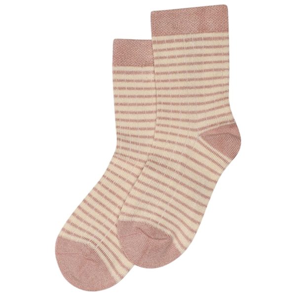 minipop® Rose Offwhite Bamboo Socks Thin Stripe Noos Sale