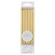 Great Pretenders Birthday Candles Metallic Gold Online Sale