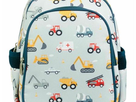 A Little Lovely Company Backpack Vehicles Hot on Sale