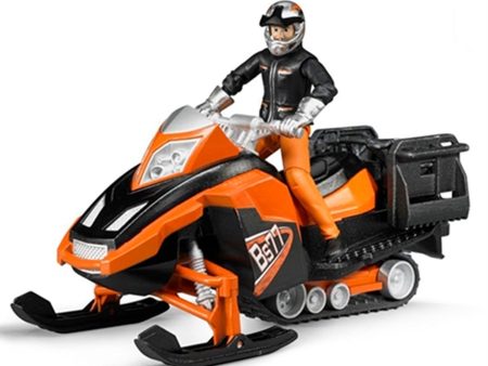 Bruder Bworld Snowmobil with Driver and Accessories Hot on Sale