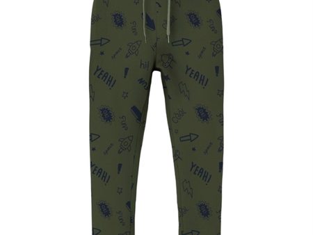 Name it Rifle Green Vifelix Sweatpants Online Sale