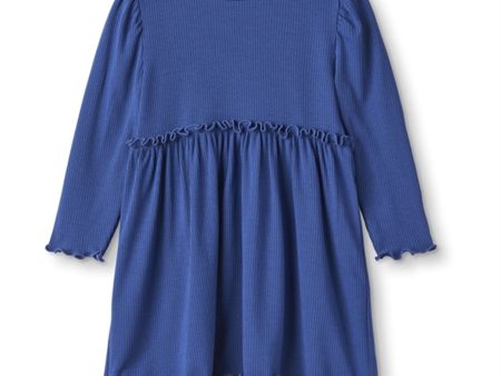 Fliink Mazerine Blue Kenna Ls Dress on Sale