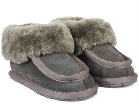 Angulus Lamb Wool Indoor Shoes Grey For Sale