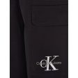 Calvin Klein Sateen Cargo Sweatpants Ck Black Supply