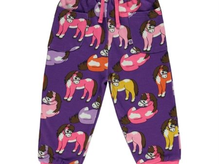 Småfolk Purple Heart Horse Sweatpants Cheap