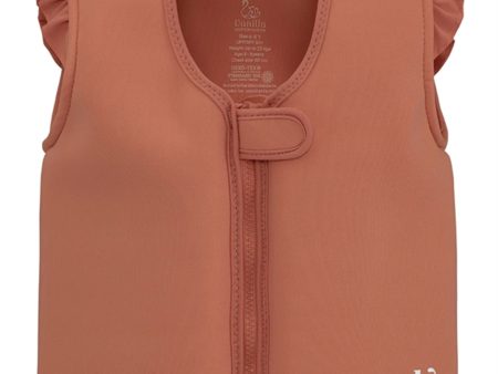 Vanilla COPENHAGEN Swim Vest Deep Coral on Sale