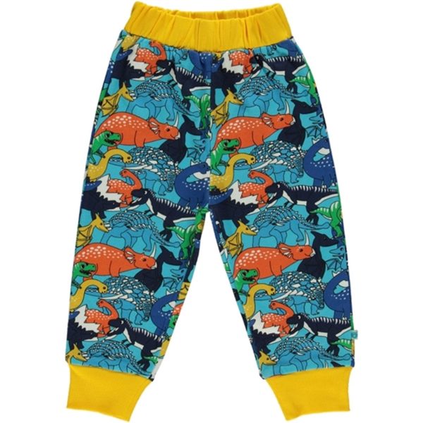 Småfolk Blue Atoll Dinosaur Sweatpants Cheap