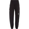 Calvin Klein Sateen Cargo Sweatpants Ck Black Supply