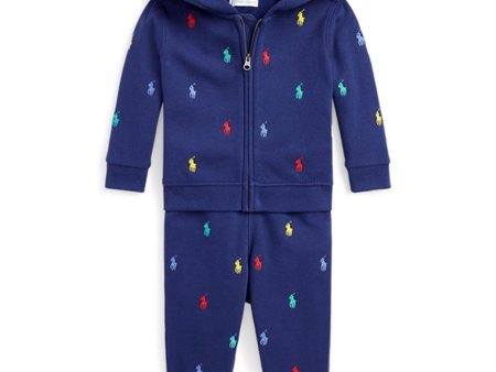 Ralph Lauren Baby Baby Boy Sweatsuit Navy Discount