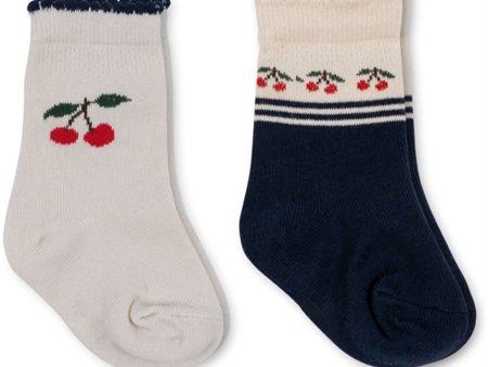 Konges Sløjd Cherry Mix 2-Pack Cherry Socks Hot on Sale